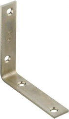 National Mfg. - 4 Inch Long x 7/8 Inch Wide, Steel, Corner Brace - Zinc Plated - Grade Industrial Supply