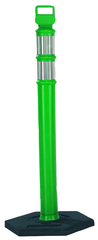 Delineator Green with 10lb. Base - Grade Industrial Supply