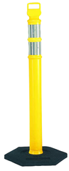 Delineator Yellow with 10lb Base - Grade Industrial Supply