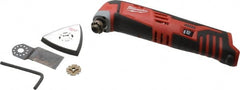 Milwaukee Tool - 12 Volt, Cordless Multi Tool Kit - 5,000 to 20,000 RPM - Grade Industrial Supply