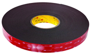 List 5952 3/4" x 36 yds VHB Acrylic Foam Tape - Black - Grade Industrial Supply