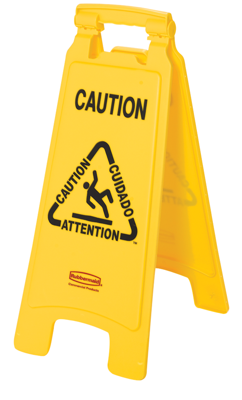 Wet Floor Sign - Yellow - Grade Industrial Supply