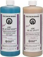 Precision Brand - 1 Quart Bottle ABC Blackener and Sealant Kit - (2) 32 Fluid Ounce Bottles - Grade Industrial Supply