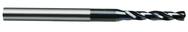 1.3mm Dia-Carbide Micro 7XD Drill-140° Point-Bright - Grade Industrial Supply