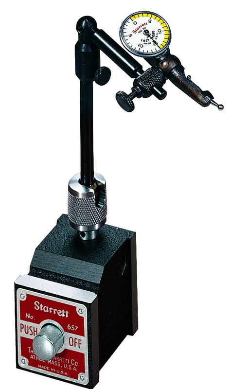 657B MAGNETIC BASE W/IND - Grade Industrial Supply