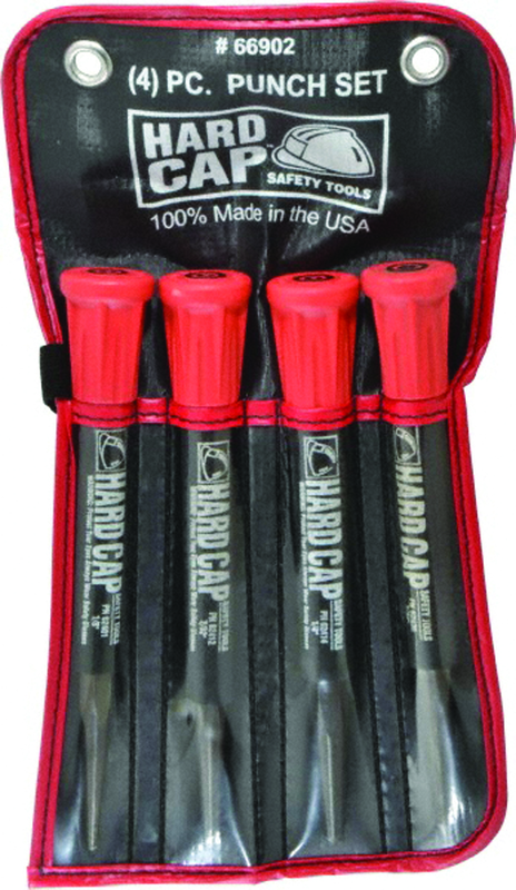 4 Piece Hardcap Punch Set - Grade Industrial Supply