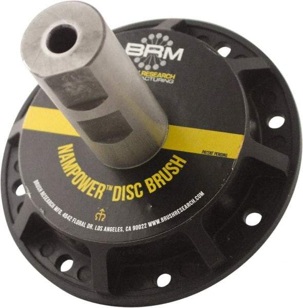 Brush Research Mfg. - 31/32" Arbor Hole to 0.968" Shank Diam Sidelock Collet - For 4, 5 & 6" NamPower Disc Brushes, Attached Spindle, Flow Through Spindle - Grade Industrial Supply