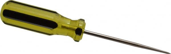 Stanley - 7-3/4" OAL Steel Scratch Awl - Plastic Handle - Grade Industrial Supply