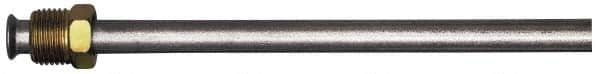 AGS Company - 1/4" OD x 72" Long, Automotive Brake Line - Steel with Galvanized Zinc Coating - Grade Industrial Supply