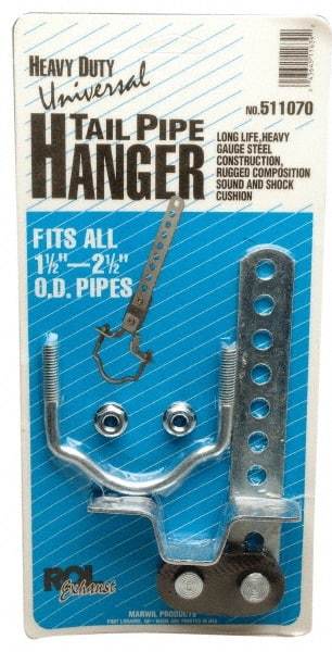 Value Collection - 9-1/2" Long, Steel Tailpipe Hanger - 1-1/2" OD - Grade Industrial Supply