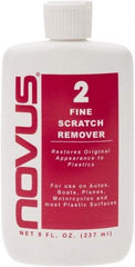 Novus - 8 Ounce Bottle Scratch Remover for Plastic - Fine Scratch Remover - Grade Industrial Supply