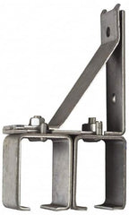 National Mfg. - 300 Lb Capacity, Galvanized, Double Splice Box Rail Bracket - 1-3/4" Long, 8-3/8" High, 4-1/2" Wide - Grade Industrial Supply