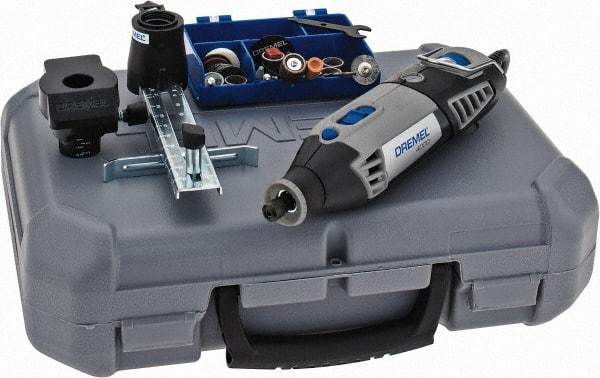 Dremel - 120 Volt, Electric Rotary Tool Kit - 5,000 to 35,000 RPM, 1.6 Amps - Grade Industrial Supply