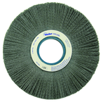 8" Diameter - 2" Arbor Hole - Abrasive Nylon Straight Nylox Wheel - Grade Industrial Supply