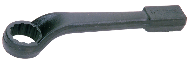 2-15/16" x 16" OAL-12 Point-Black Oxide-Offset Striking Wrench - Grade Industrial Supply