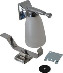 Value Collection - 16 oz Liquid Soap Dispenser Hardware - Plastic, Hanging, Chrome - Grade Industrial Supply