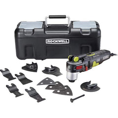 Rockwell - Rotary & Multi-Tools Type: Oscillating Tool Kit Type of Power: Electric - Grade Industrial Supply