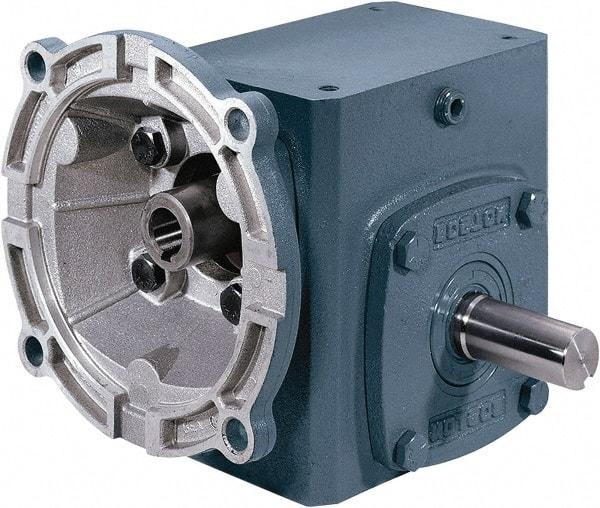 Boston Gear - 1.54 Centerline Distance, 5:1, 350 RPM Output, 1.72 Input Horsepower, 291 Lbs. Max Torque, Speed Reducer - Part No. F715-5-B5-J, Single Shaft Right, 5/8" Bore, 3.44" High, 56C NEMA - Grade Industrial Supply