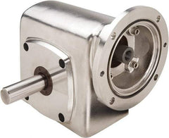 Boston Gear - 2.06 Centerline Distance, 20:1, 88 RPM Output, 1.4 Input Horsepower, 892 Lbs. Max Torque, Speed Reducer - Part No. SSF72120KB5GS, Single Shaft Left, 5/8" Bore, 4.34" High, 56C NEMA - Grade Industrial Supply