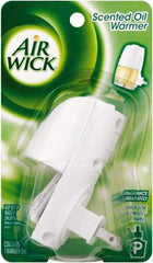 Air Wick - 4,800 Cu Ft Coverage, White Metered Aerosol Dispenser - Grade Industrial Supply