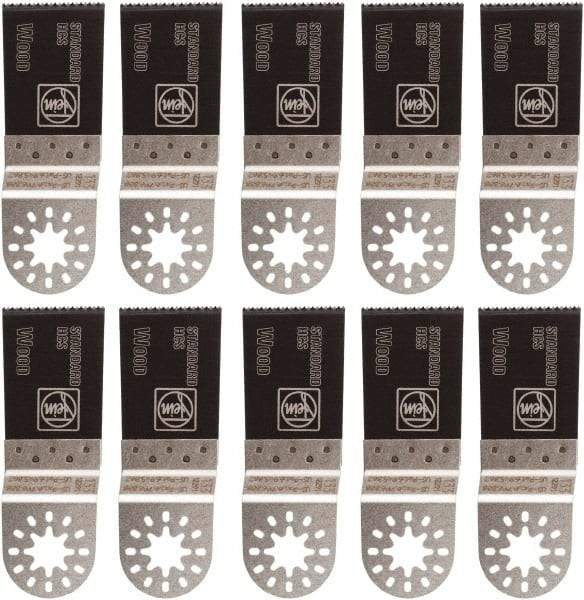 Fein - Rotary & Multi-Tool Multi-Use Saw Blade - 1-3/8" Standard E-Cut Blade, For Fein Multimaster, Wood, Drywall, Plastic Saw Blade - Grade Industrial Supply