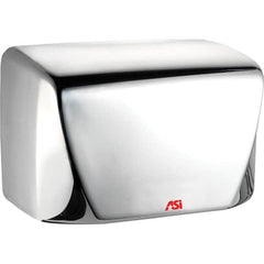 ASI-American Specialties, Inc. - 1000 Watt Satin Stainless Steel Finish Electric Hand Dryer - 110/120 Volts, 10.4 Amps, 9-25/32" Wide x 6-5/8" High x 5-13/32" Deep - Grade Industrial Supply