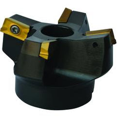 3" Dia.-1" Hole Dia.-Indexable Face Mills-5 FL-75° - Grade Industrial Supply