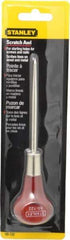 Stanley - 6-1/16" OAL Steel Scratch Awl - Hardwood Handle - Grade Industrial Supply