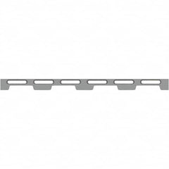 Phillips Precision - Laser Etching Fixture Rails & End Caps Type: Docking Rail Length (mm): 720.00 - Grade Industrial Supply