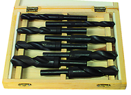 8 Pc. HSS Reduced Shank Drill Set - Grade Industrial Supply