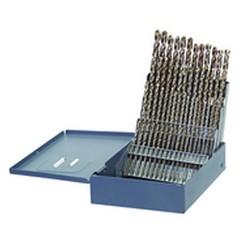 60 Pc. #1 - #60 Wire Gage Cobalt Surface Treated Jobber Drill Set - Grade Industrial Supply