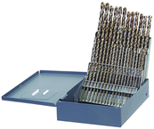 60 Pc. #1 - #60 Wire Gage HSS Surface Treated Jobber Drill Set - Grade Industrial Supply