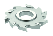 4 x 3/8 x 1-1/4 - HSS - Staggered Tooth Side Milling Cutter-AL - 10T - Uncoated - Grade Industrial Supply