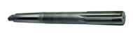 1/4 Dia- HSS - Taper Shank Straight Flute Carbide Tipped Chucking Reamer - Grade Industrial Supply