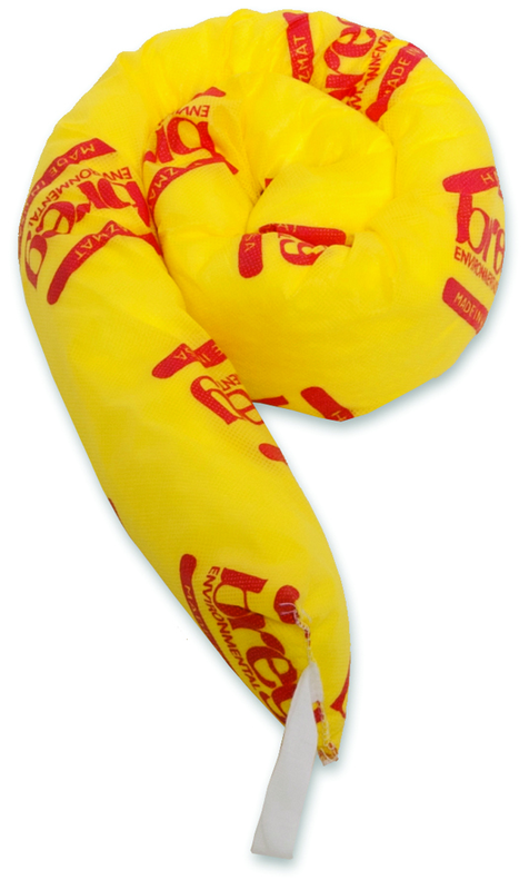 #BHS12Â Hazmat Snake 3" x 48" 12 Per Box - Sponge Absorbents - Grade Industrial Supply