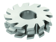 1/8 Radius - 2-1/2 x 7/16 x 1 - HSS - Concave Milling Cutter - 14T - TiCN Coated - Grade Industrial Supply