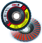 4-1/2 x 7/8 - Medium - Type 29 Interleaf Flap Disc - Grade Industrial Supply