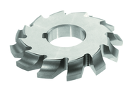 1/2 Radius - 4-1/4 x 3/4 x 1-1/4 - HSS - Left Hand Corner Rounding Milling Cutter - 10T - TiAlN Coated - Grade Industrial Supply