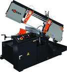 #SH-460M - 9" x 18" Semi Auto Swivel Head Mitering Horizontal Bandsaw - 2HP - Grade Industrial Supply