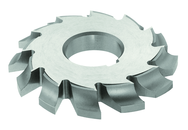 1/2 Radius - 4-1/4 x 3/4 x 1-1/4 - HSS - Right Hand Corner Rounding Milling Cutter - 10T - TiN Coated - Grade Industrial Supply