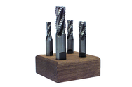 4 Pc. HSS Roughing End Mill Set - Grade Industrial Supply