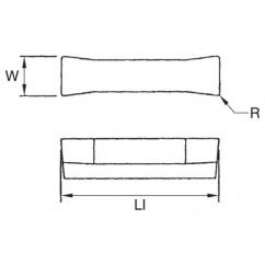 505110 1/8 WOC .010 GROOVING INSERT - Grade Industrial Supply