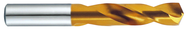 19 X 64 X 127 HSS (M42) Stub Length Split Point Drills TiN Coated - Grade Industrial Supply