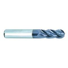 1/4" Dia. - 2-1/2"OAL - AlTiN CBD-Vari Helix-BE HP End Mill-4 FL - Grade Industrial Supply