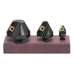 90° Point - Indexable Countersink & Chamfering Tool Set - Grade Industrial Supply