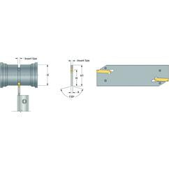 TWECOB-DNTF-26-30 Parting Off Blade - Grade Industrial Supply