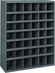 42 x 12 x 33-3/4'' (42 Compartments) - Steel Compartment Bin Cabinet - Grade Industrial Supply