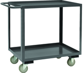 Stock Cart - 36"W X 24"D X 35"H - Gray - Grade Industrial Supply