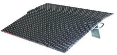 Aluminum Dockplates - #E4860 - 1800 lb Load Capacity - Not for use with fork trucks - Grade Industrial Supply