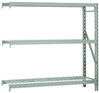 72 x 18 x 72" - Shelving Add-On Unit (Silver) - Grade Industrial Supply